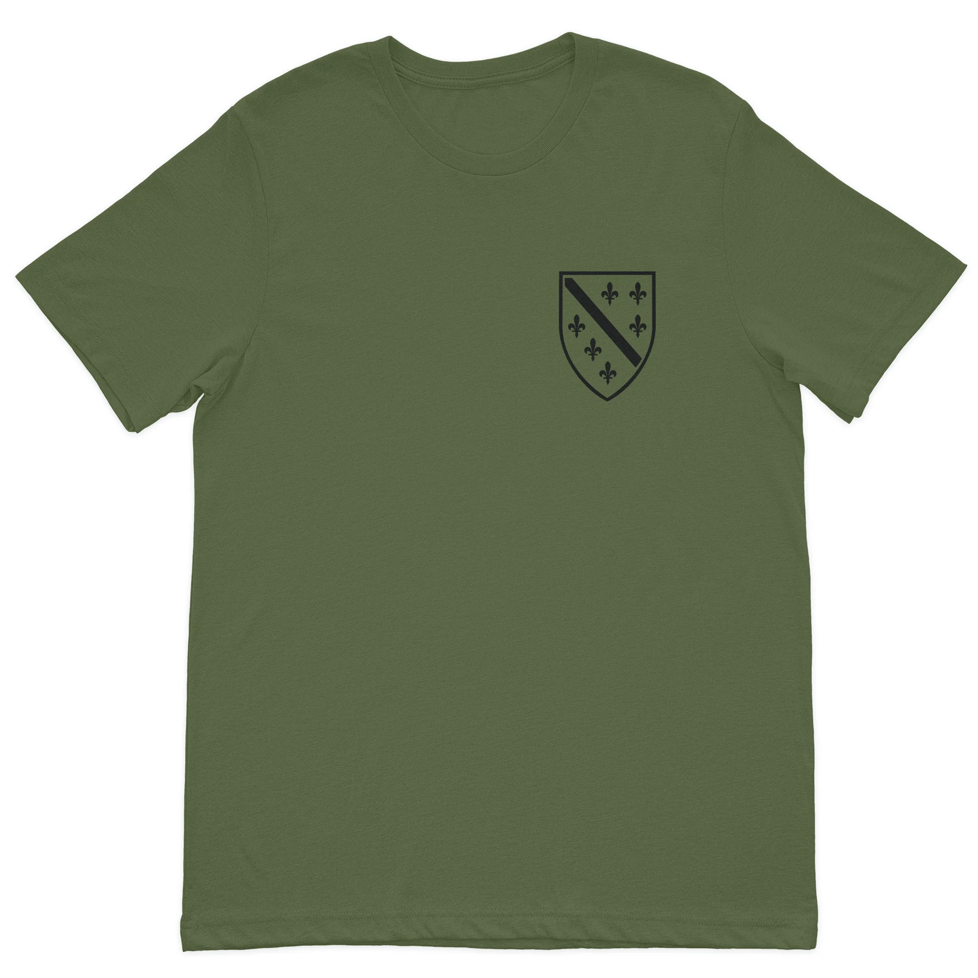 Green Bosnia t-shirt with Ljiljani emblem
