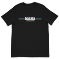 Bosna Supporter T Shirt Black Bosnia Pride Shirt