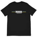 Bosna Supporter T Shirt Black Bosnia Pride Shirt