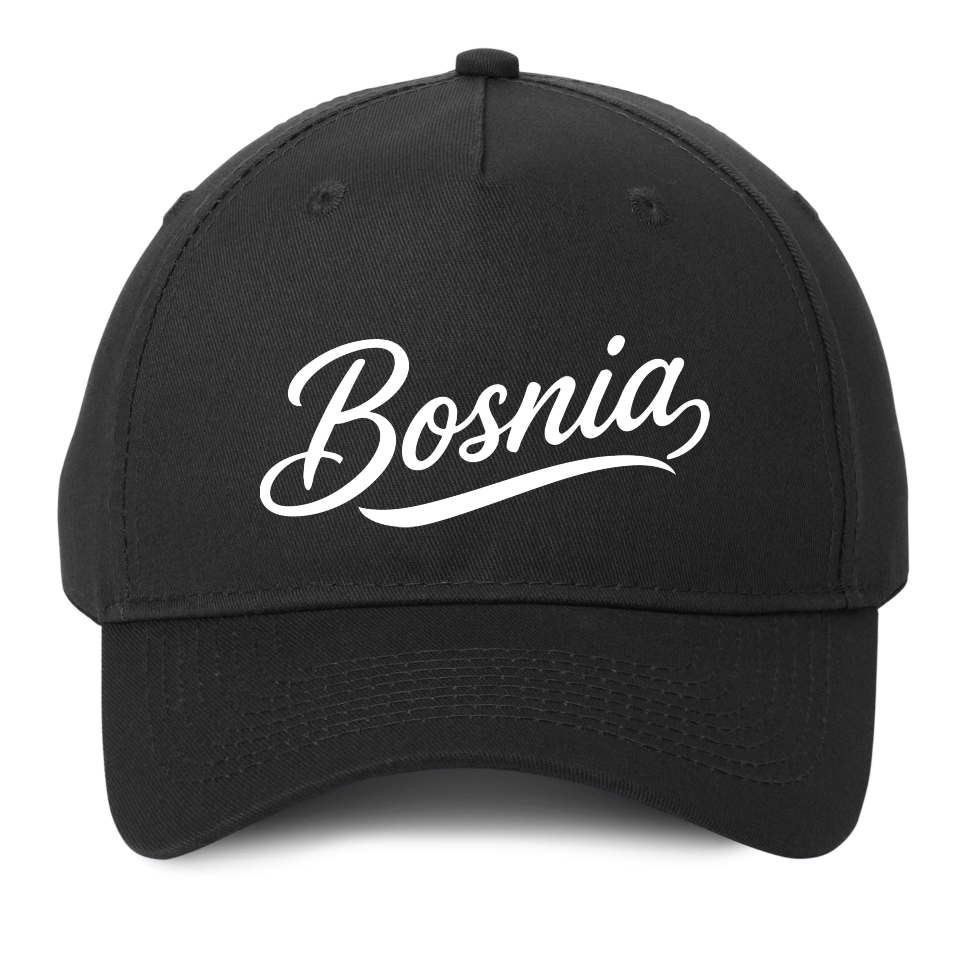 Black Bosnia baseball cap