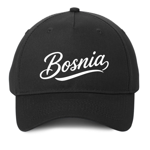 Black Bosnia baseball cap