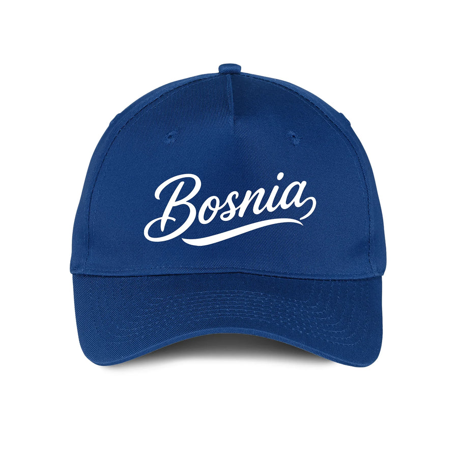Blue Bosnia baseball cap
