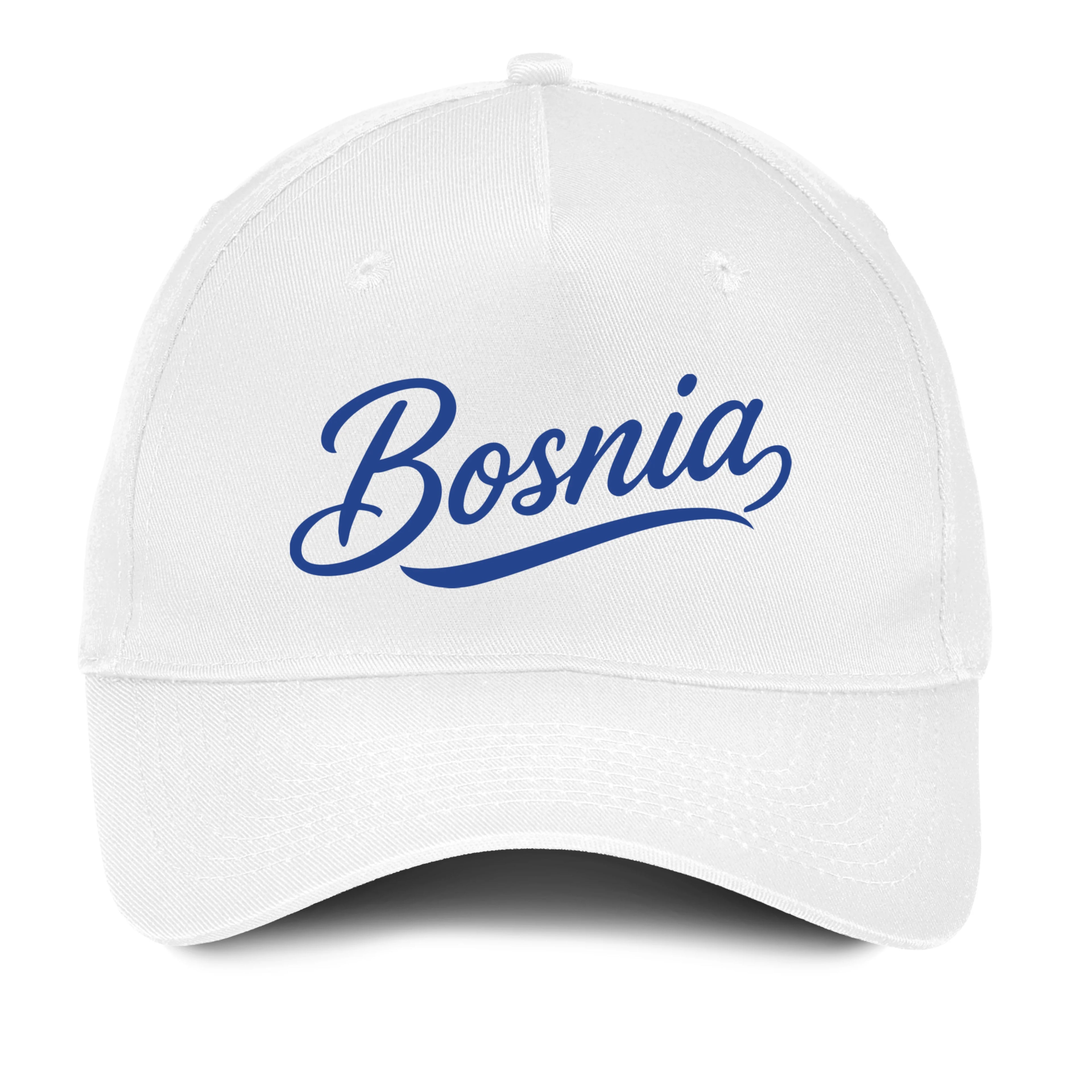 White Bosnia baseball cap