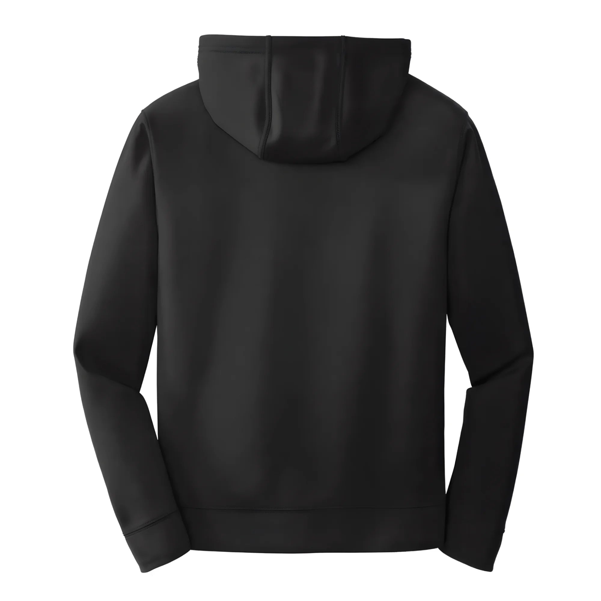Black hoodie back view Bosnia and Herzegovina