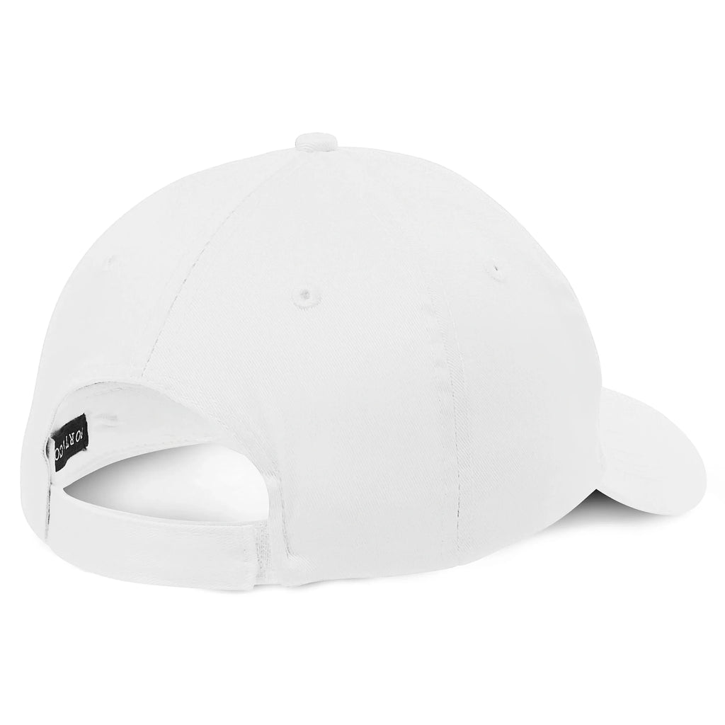 White Bosnia and Herzegovina hat shown from the back