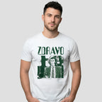 Men wearing Zdravo t-shirt